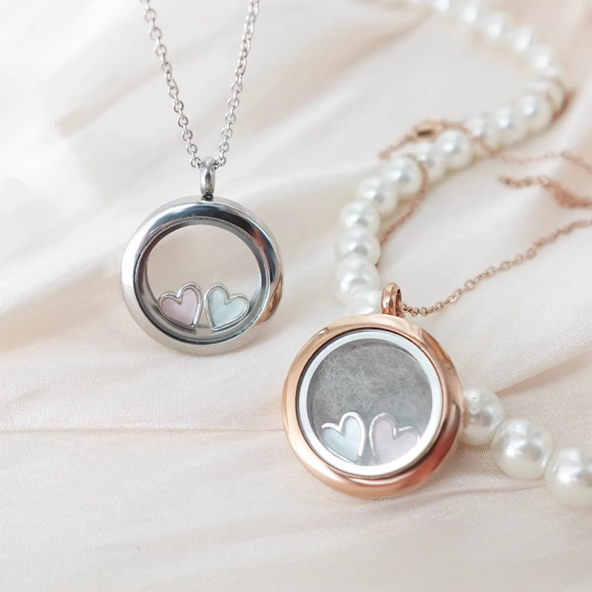 Pet Hair Memorial Necklace