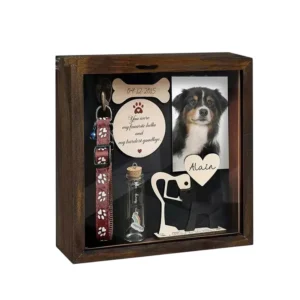 Pet Memory Keepsake Shadow Box