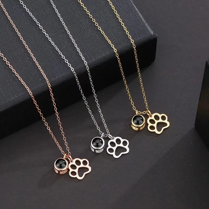 Pet Photo Projection Necklace