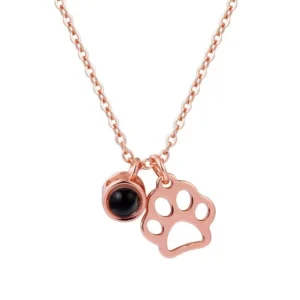 Pet Photo Projection Necklace