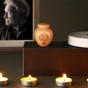 Bamboo Pet Cremation Urn