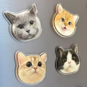 Custom Pet Photo Fridge Magnet 1